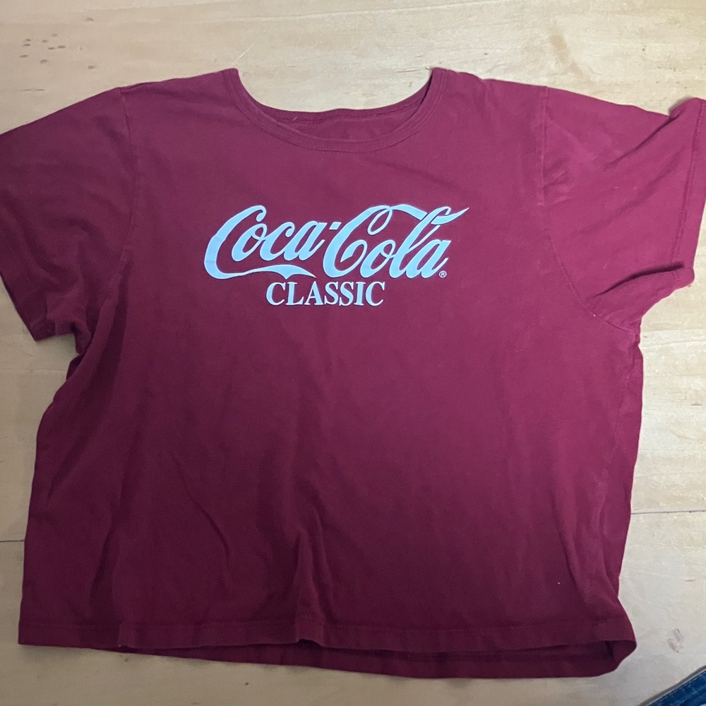 Coca Cola Burgundy Women's Tee
